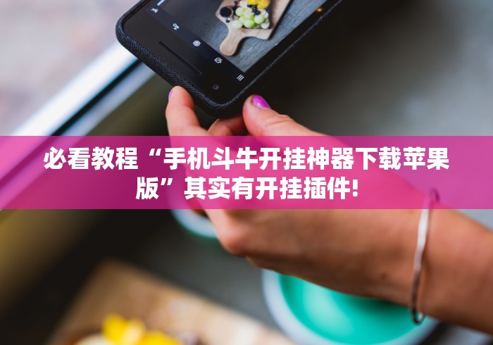 必看教程“手机斗牛开挂神器下载苹果版”其实有开挂插件!