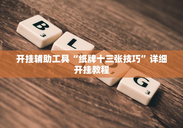 开挂辅助工具“纸牌十三张技巧”详细开挂教程