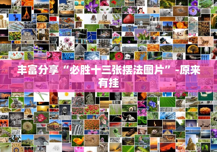 丰富分享“必胜十三张摆法图片	”-原来有挂
