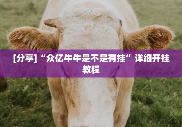 [分享]“众亿牛牛是不是有挂”详细开挂教程